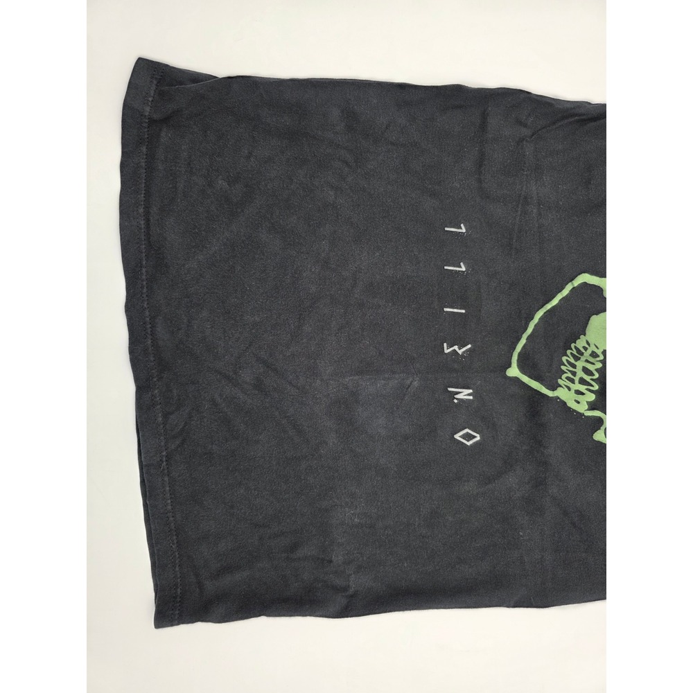 ONeill Black Skull Wave Graphic T Shirt Modern Fit Mens Small - Picture 11 of 13